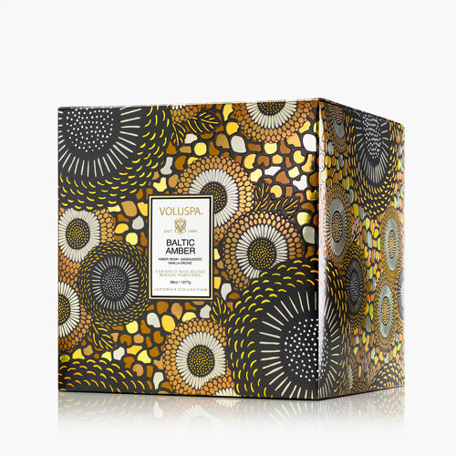 Baltic Amber - 3 Wick Hearth Candle
