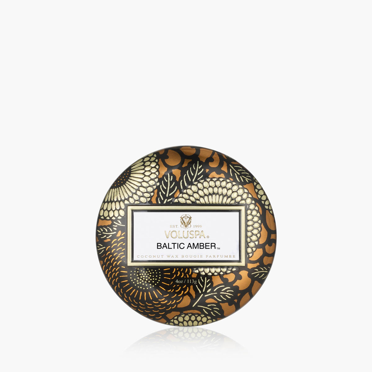 Baltic Amber | Mini Tin Candle | VOLUSPA