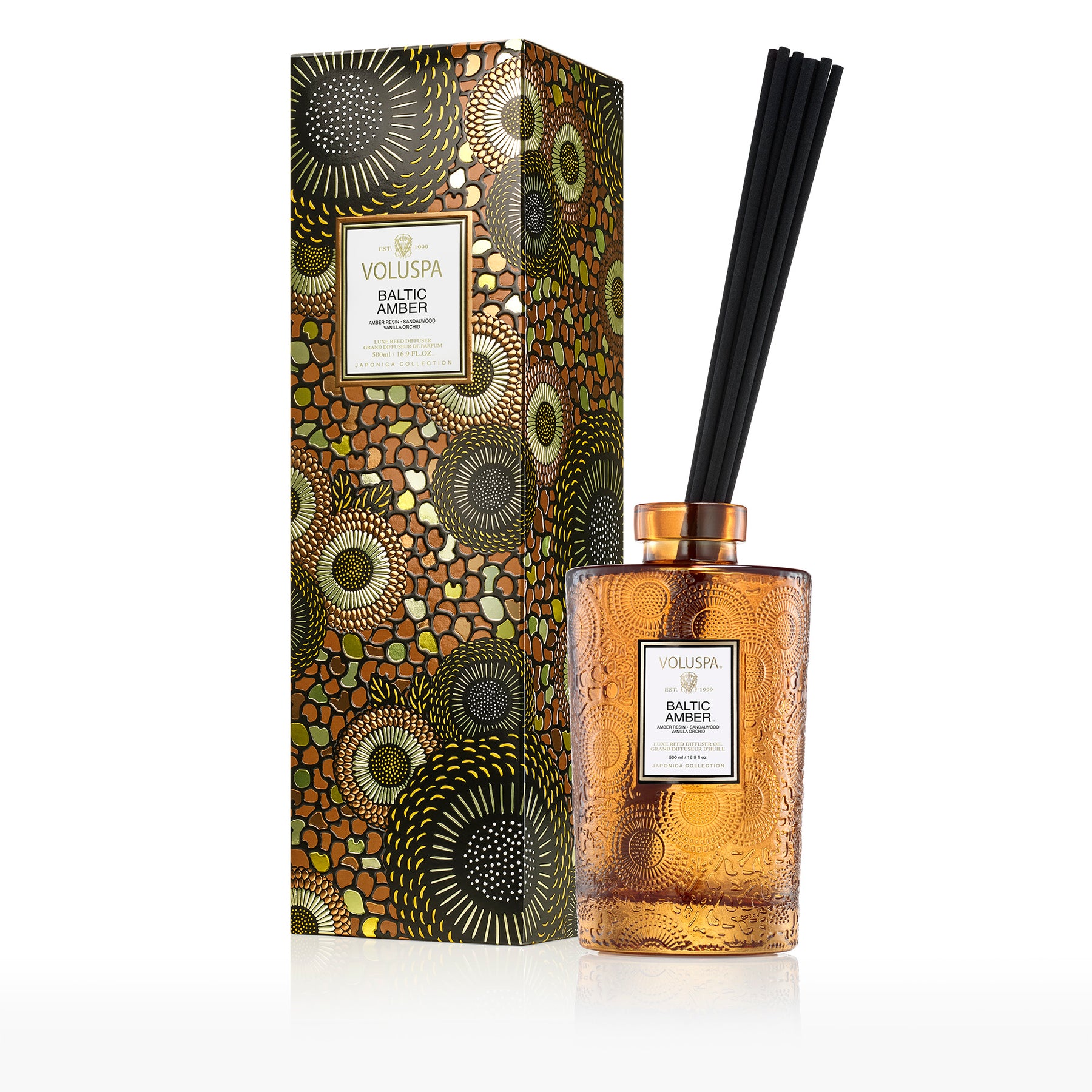Baltic Amber - Luxe Reed Diffuser