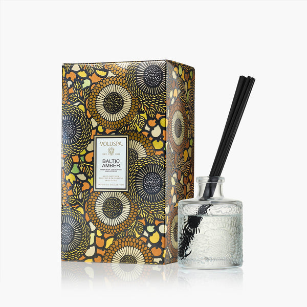 Baltic Amber - Reed Oil Diffuser - Warm, Spiced Notes