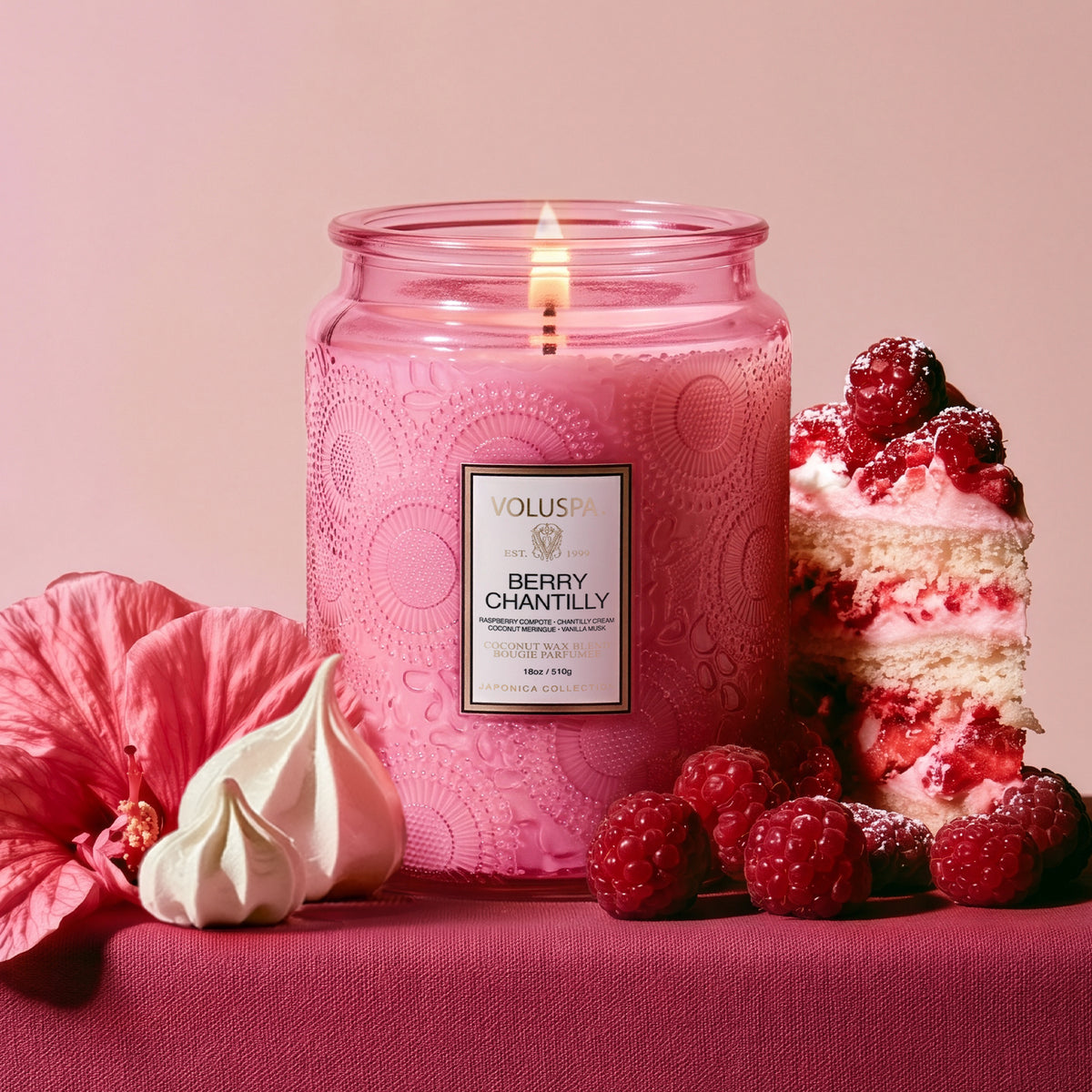 Berry Chantilly - Large Jar Candle