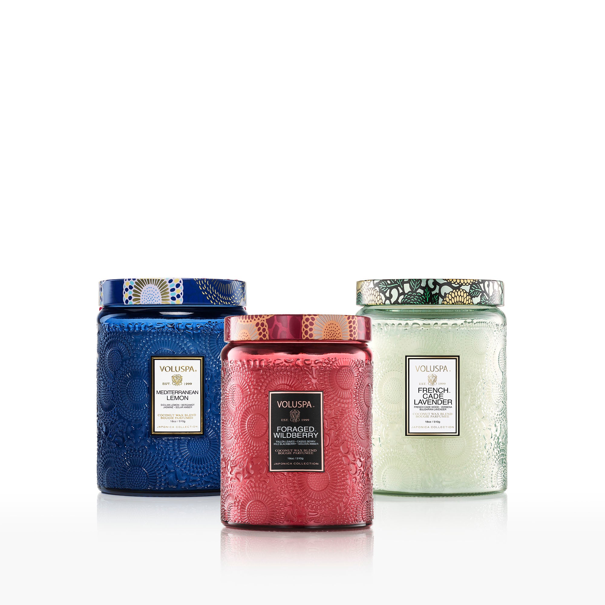 Coastal Getaway Large Jar Candle Bundle | Home Fragrance | VOLUSPA
