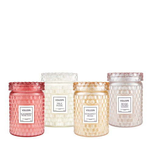 Rose Bouquet - Large Jar Candle Bundle