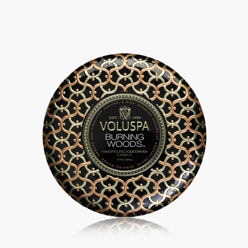 Burning Woods - 3 Wick Tin Candle