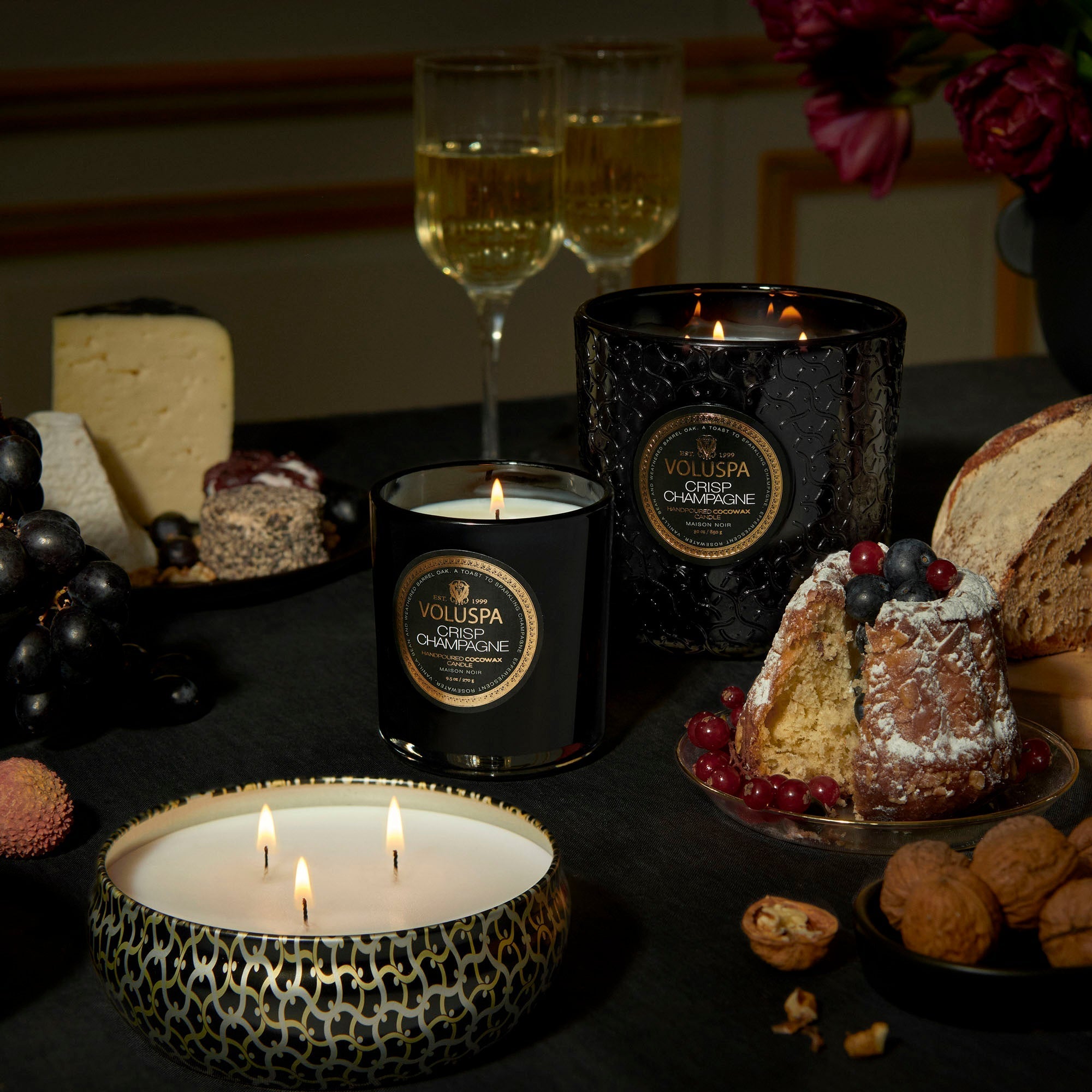 Crisp Champagne - Luxe Candle