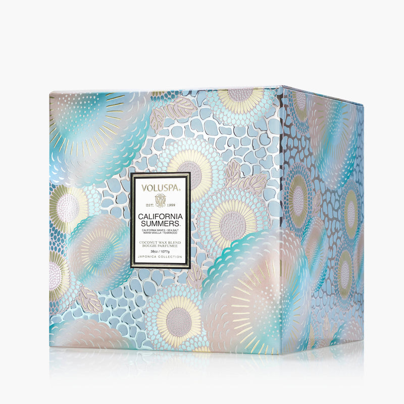 California Summers - 3 Wick Hearth Candle