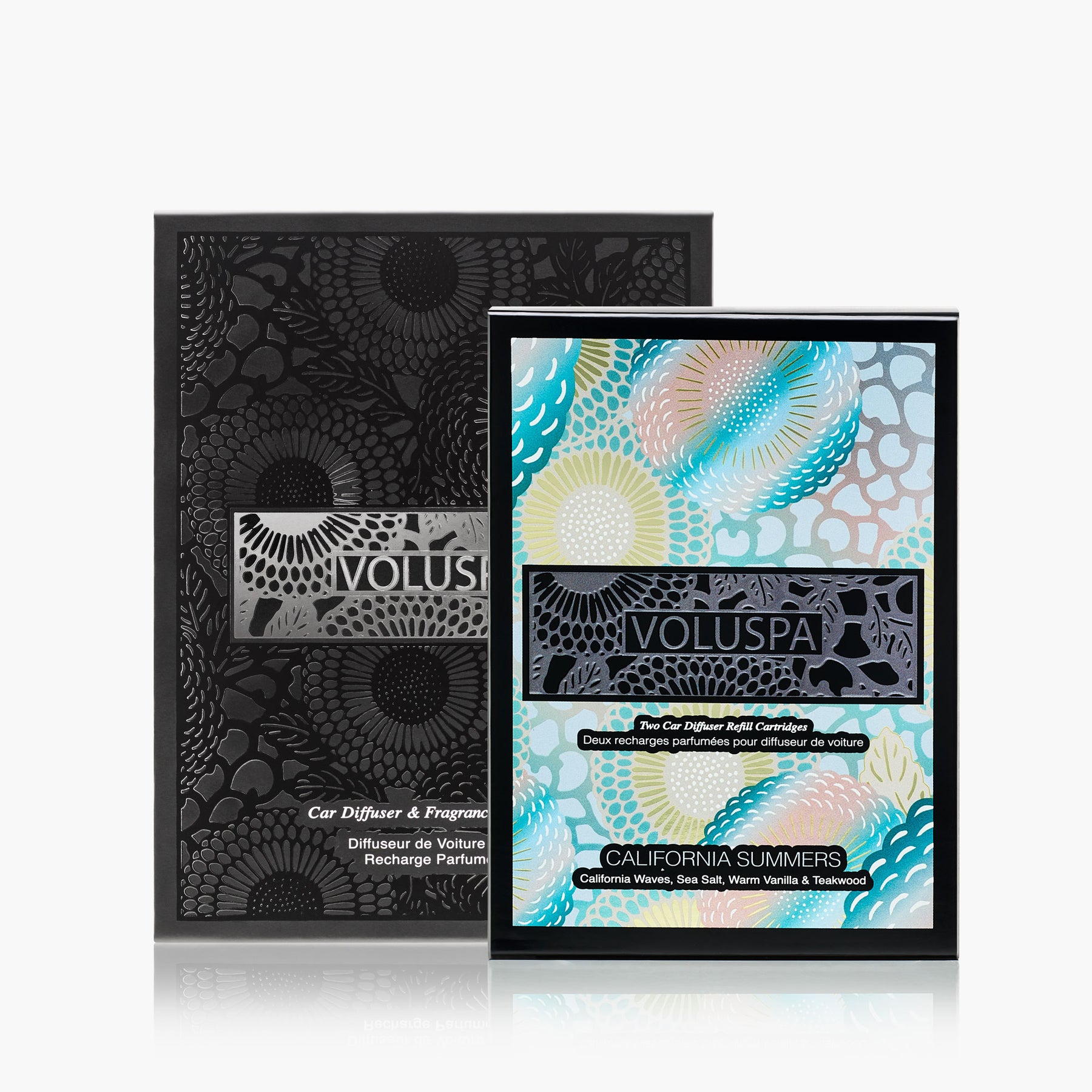 California Summers - Car Diffuser Starter Kit + Refills Bundle