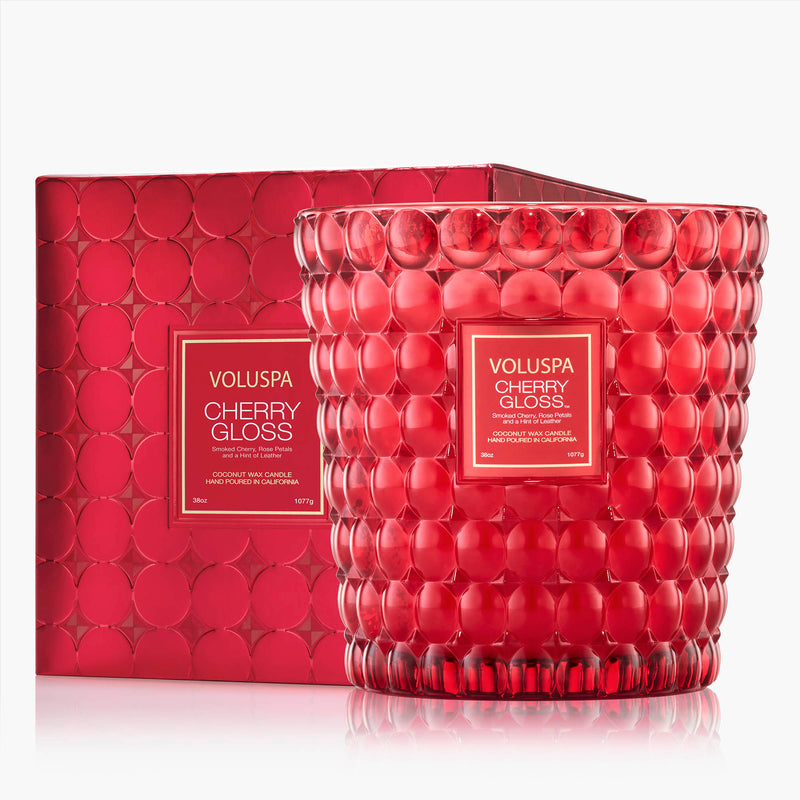 Cherry Gloss - 3 Wick Hearth Candle