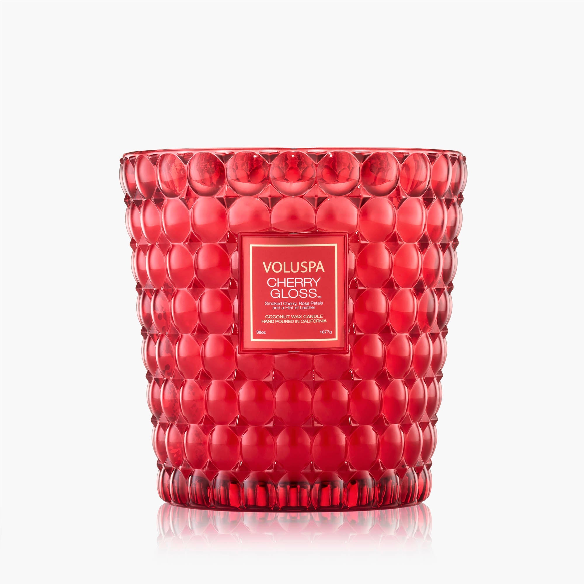 Cherry Gloss | 3 Wick Hearth Candle | VOLUSPA