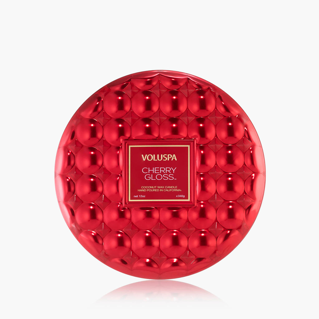 Cherry Gloss 3 Wick Tin Candle