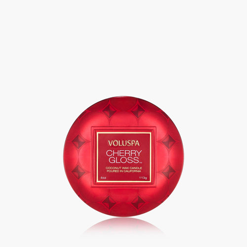 Cherry Gloss - Mini Tin Candle