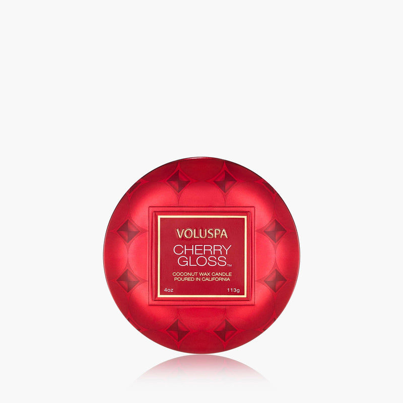 Cherry Gloss - Mini Tin Candle
