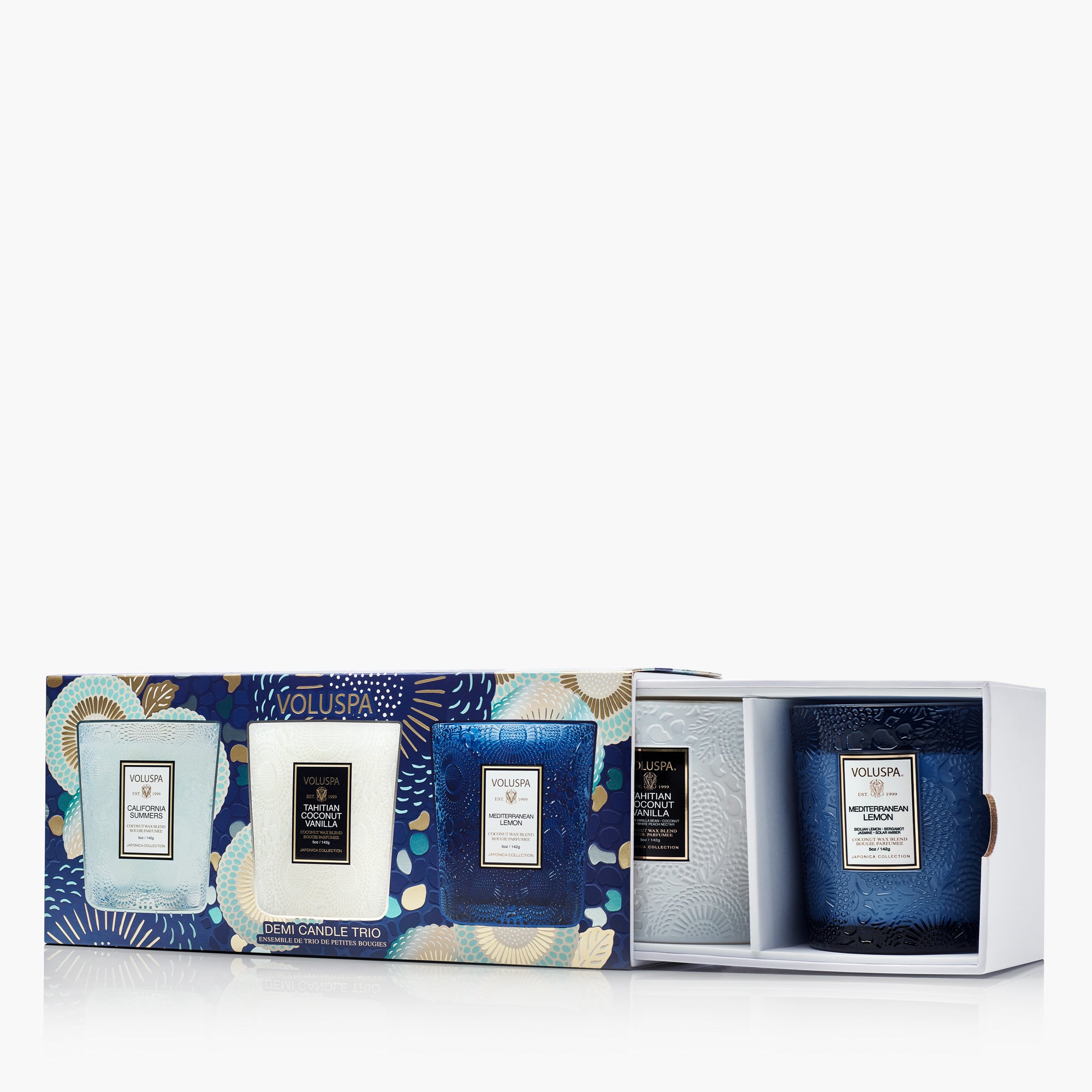 Coastal Getaway | 3 Demi Candle Gift Set | VOLUSPA