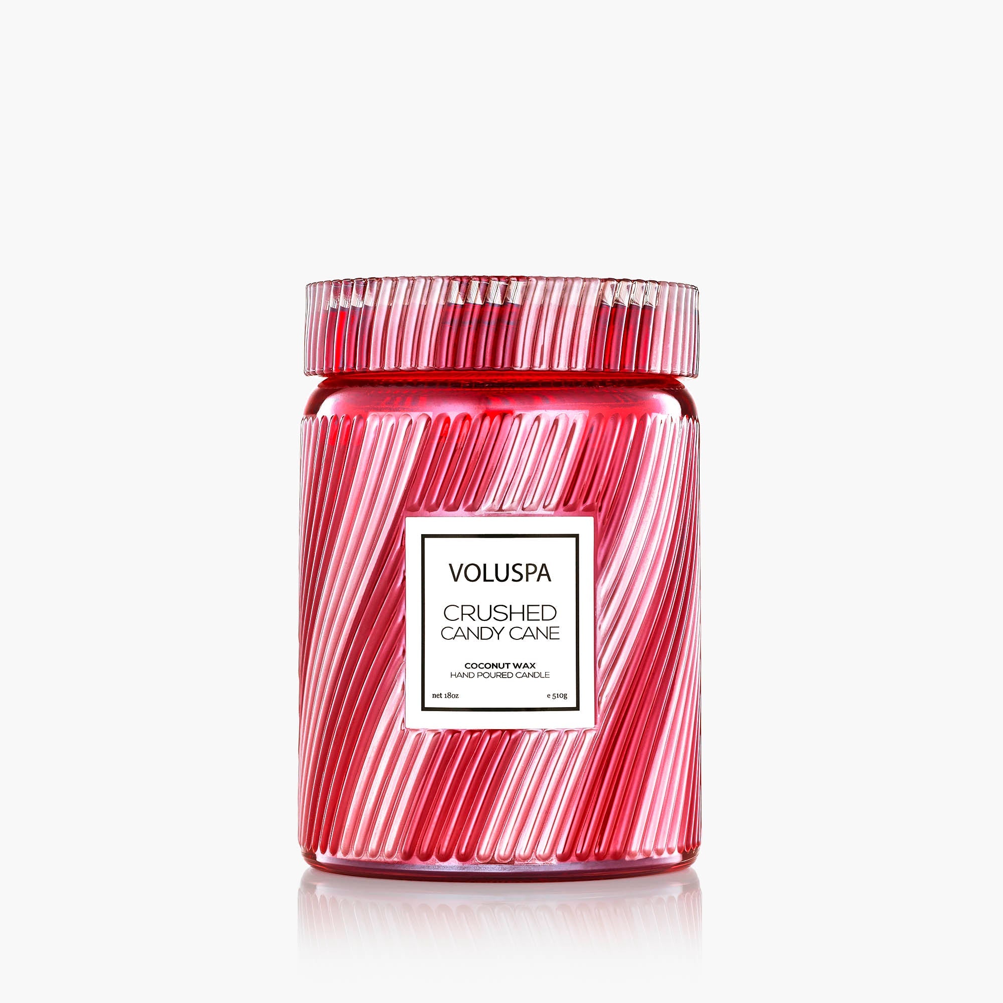 雨に撃たれる。。 22cm❌16cmパネルキャンパス Crushed Candy Cane | Large Jar Candle | VOLUSPA