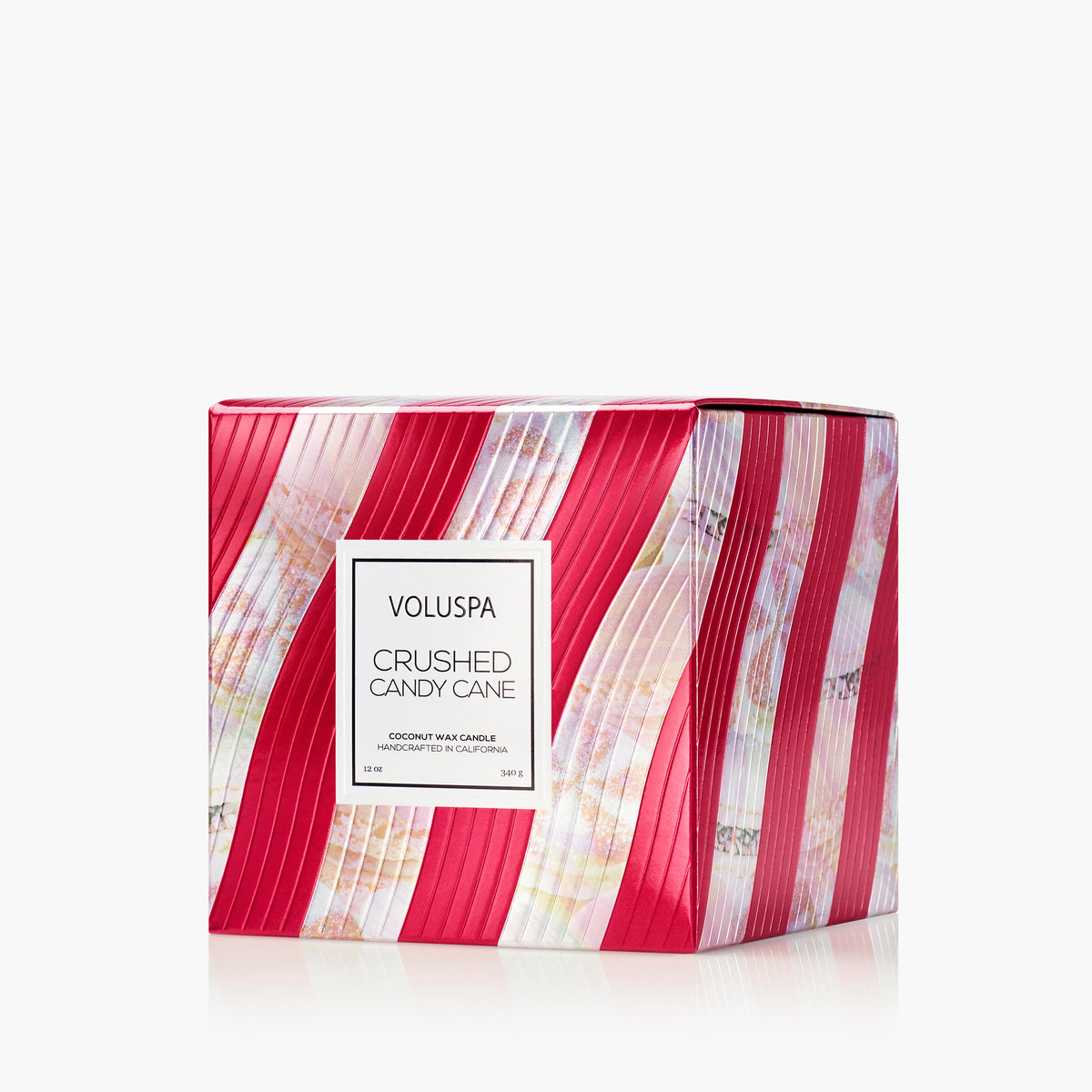 Crushed Candy Cane - Luxe Classic Candle view 5
