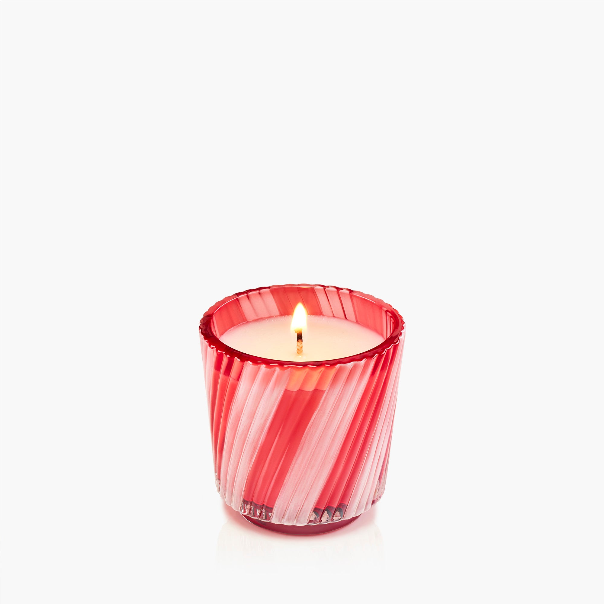 Crushed Candy Cane | Pedestal Candle | VOLUSPA
