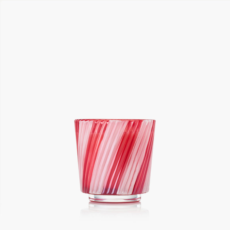Crushed Candy Cane - Pedestal Candle