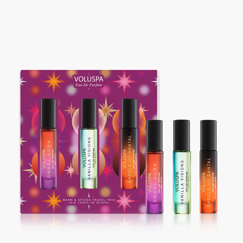 Holiday Warm & Spiced Travel Trio - Eau De Parfum Gift Set - view 1