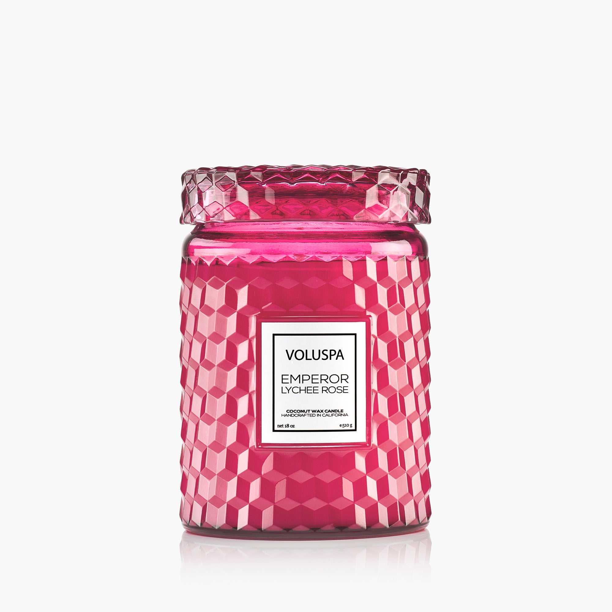Emperor Lychee Rose - Large Jar Candle - main image