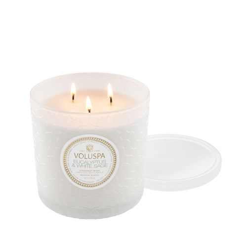 Eucalyptus & White Sage - Luxe Candle