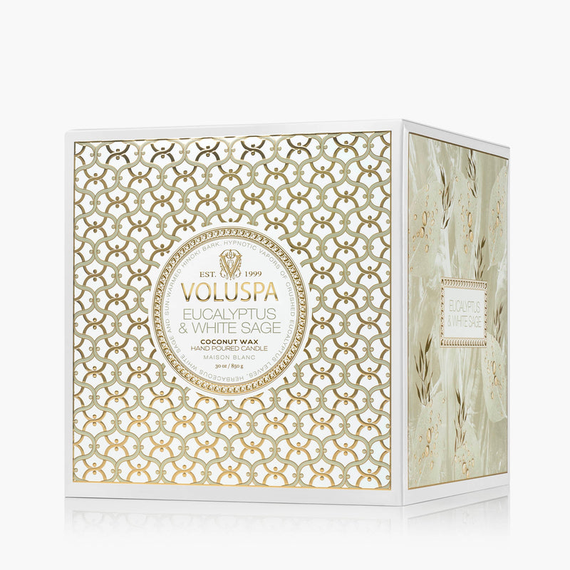 Eucalyptus & White Sage - Luxe Candle