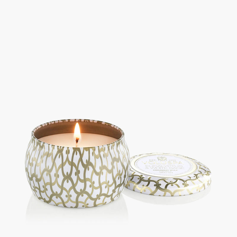 Eucalyptus & White Sage - Mini Tin Candle