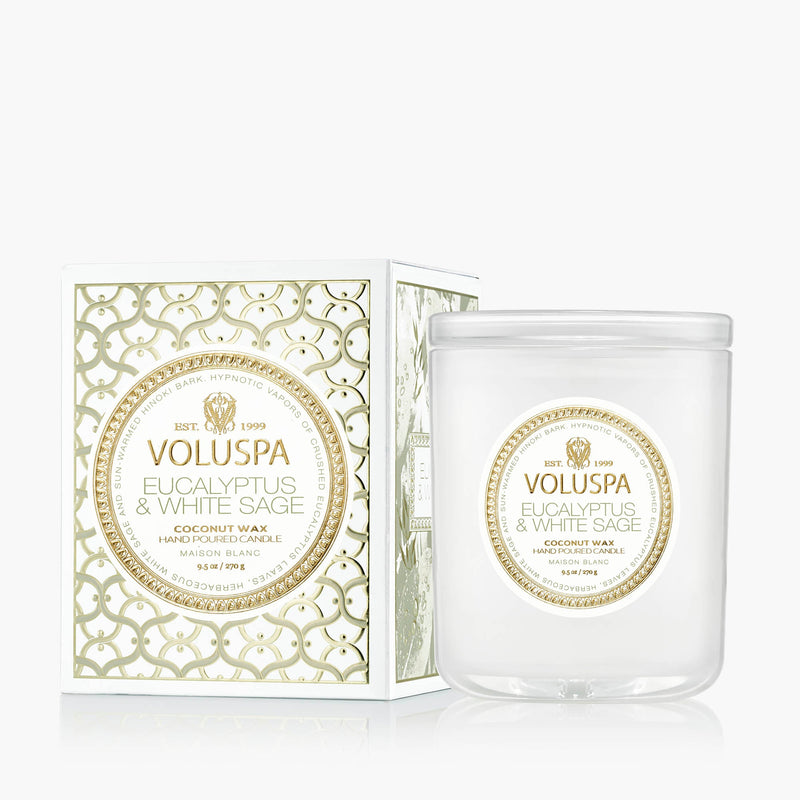 Eucalyptus & White Sage - Classic Candle