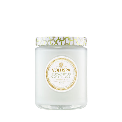 Eucalyptus & White Sage - Large Jar Candle