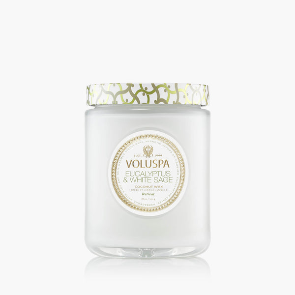 Eucalyptus & White Sage - Large Jar Candle