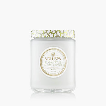 Eucalyptus & White Sage - Large Jar Candle