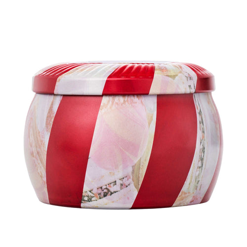 Crushed Candy Cane - Mini Tin Candle