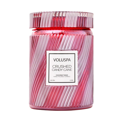 Crushed Candy Cane - Large Jar Candle