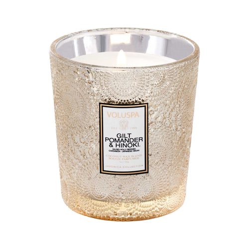 Gilt Pomander & Hinoki - Classic Candle