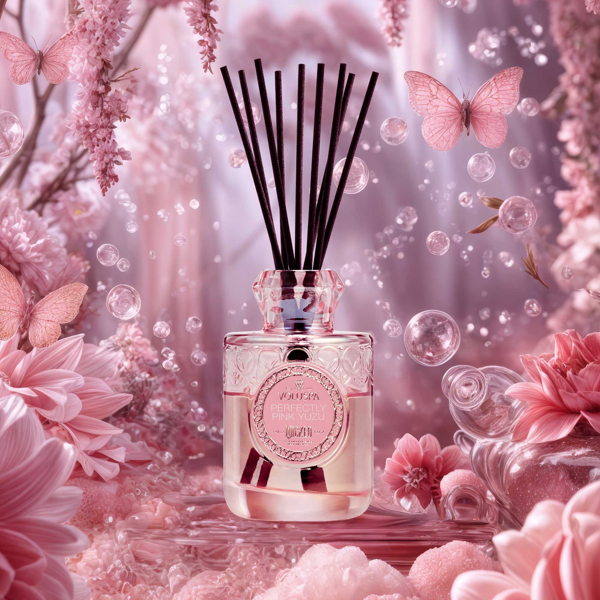 Perfectly Pink Yuzu - Reed Diffuser