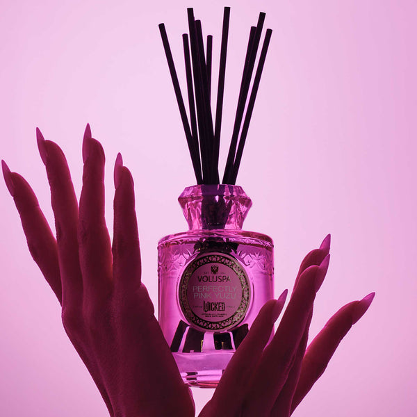 Pink Diffuse Perfectly Pink Yuzu | Reed Diffuser | Wicked | VOLUSPA