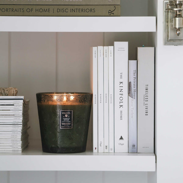 Temple Moss | 3 Wick Hearth Candle | VOLUSPA