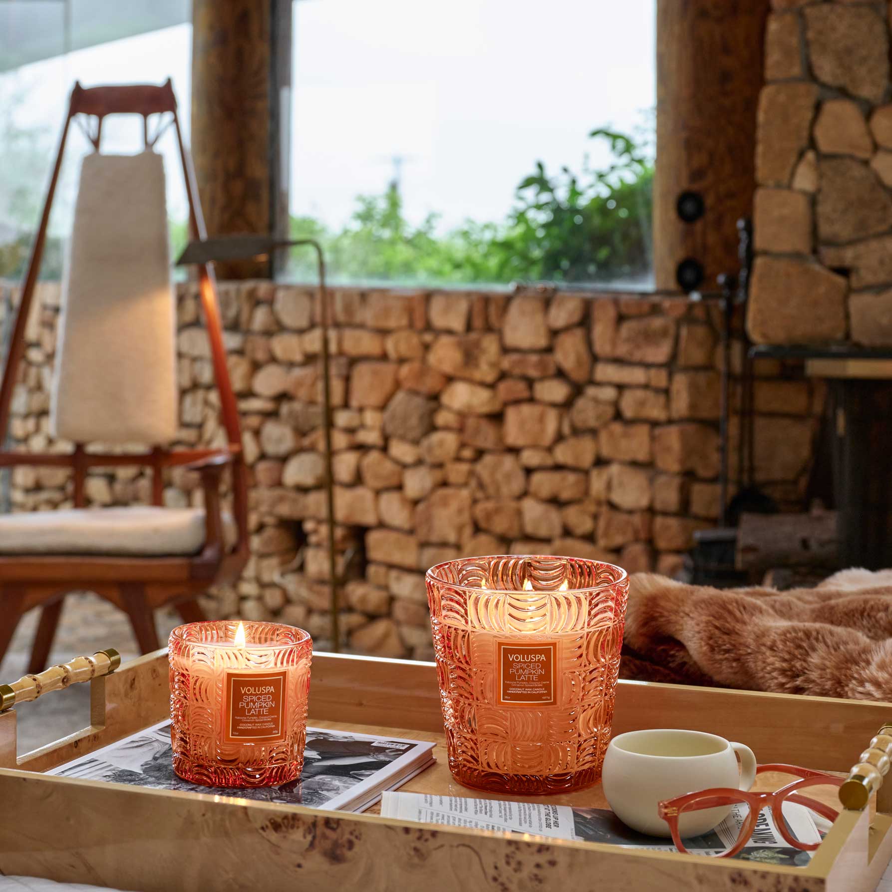 Spiced Pumpkin Latte - 3 Wick Hearth Candle