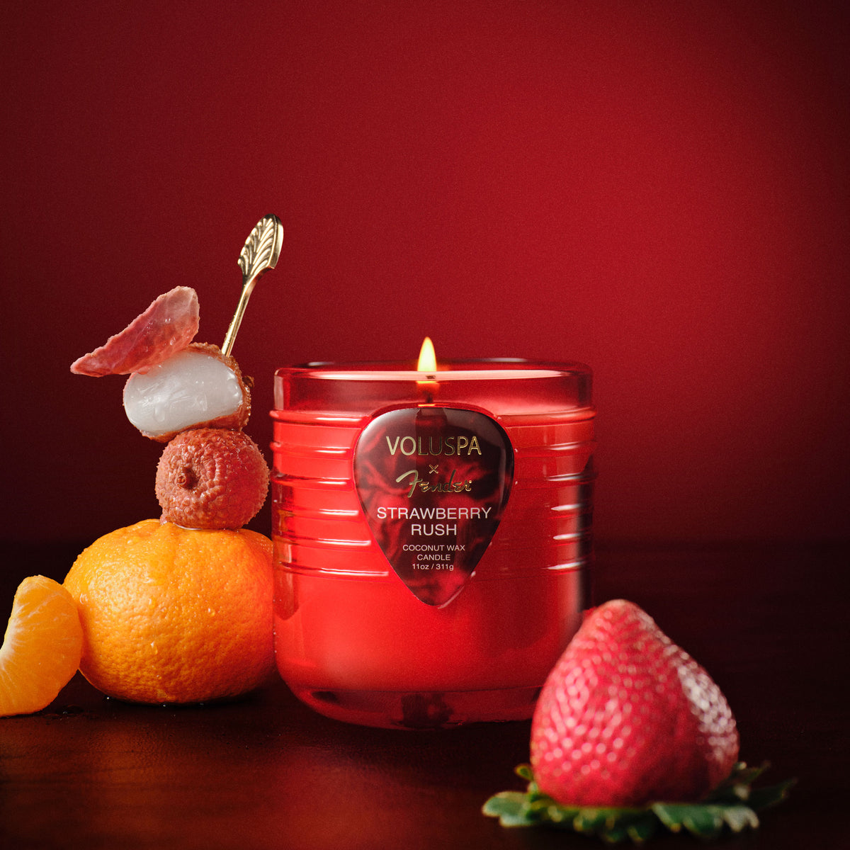 Strawberry Rush - Boxed Candle