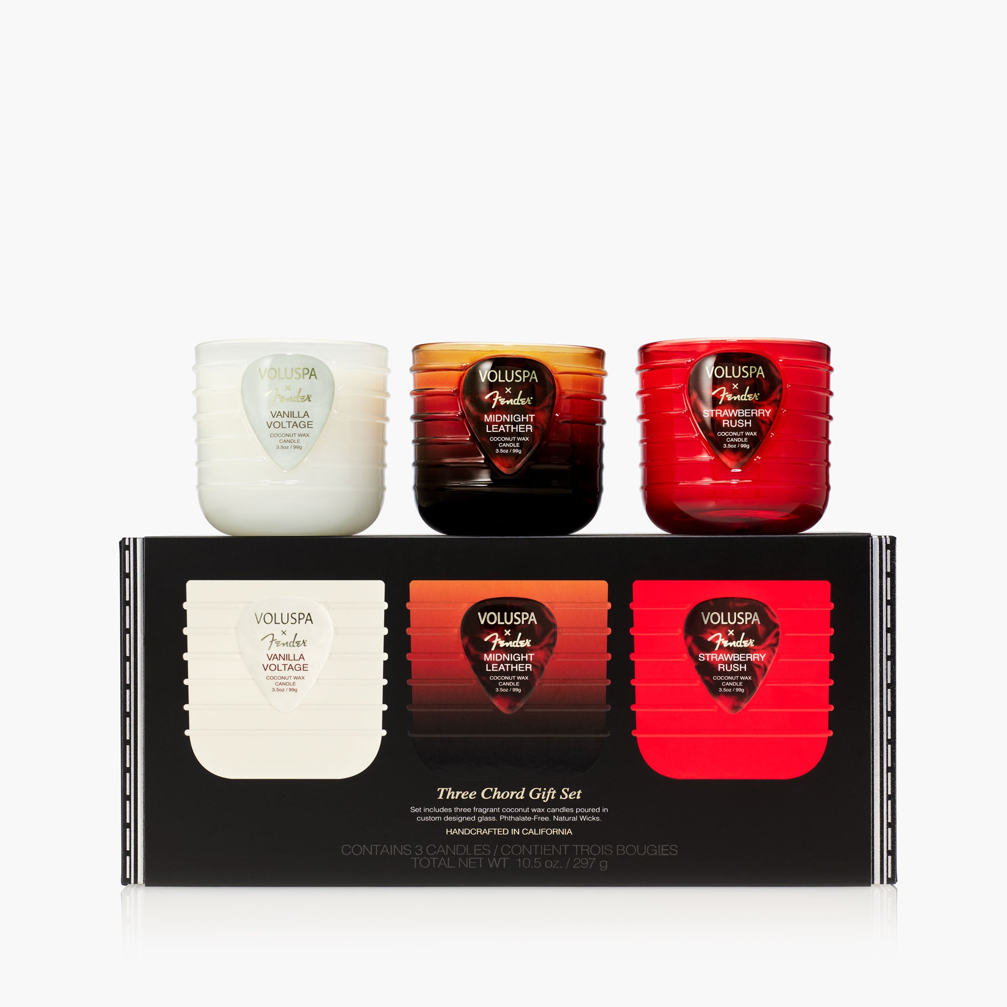 Fender Three Chord - Candle Gift Set