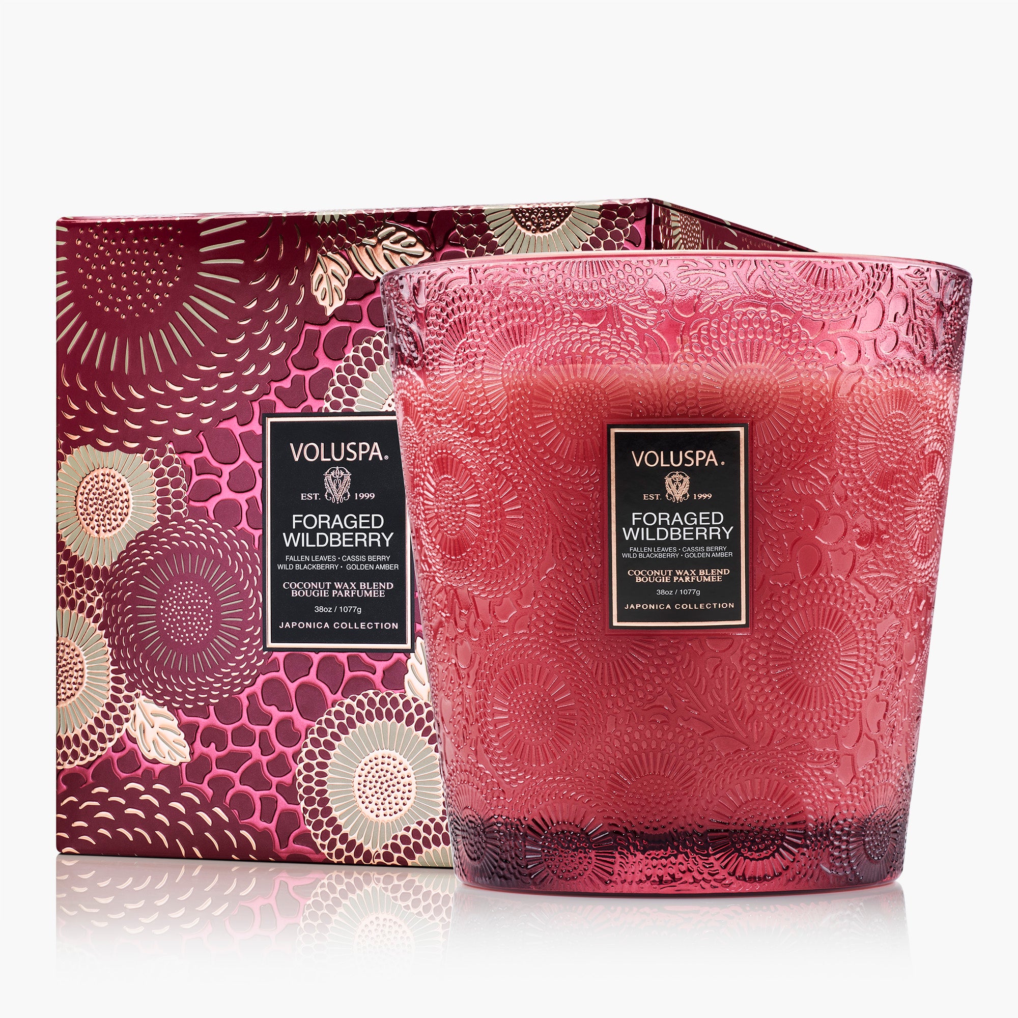 Foraged Wildberry | 3 Wick Hearth Candle | VOLUSPA