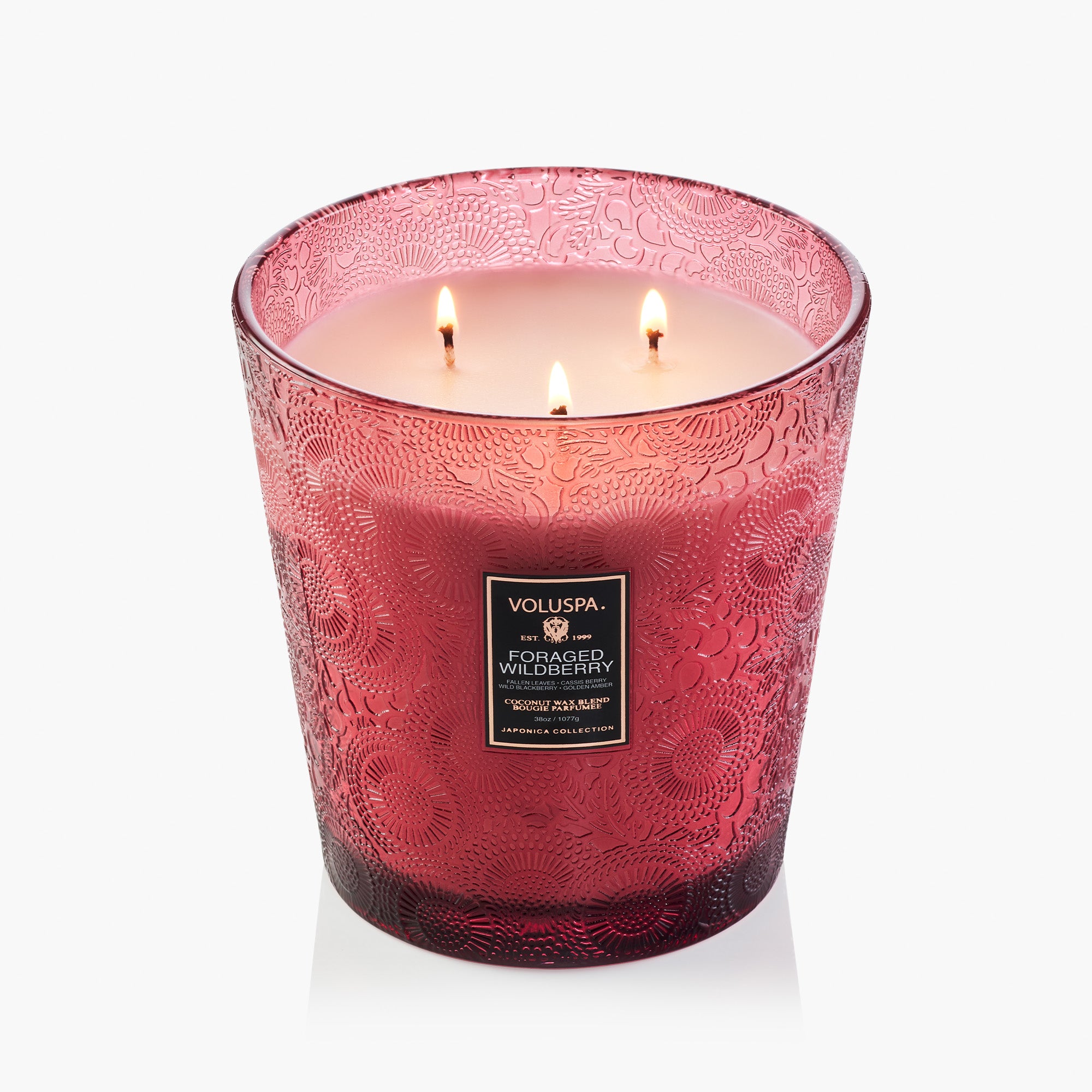 Foraged Wildberry | 3 Wick Hearth Candle | VOLUSPA