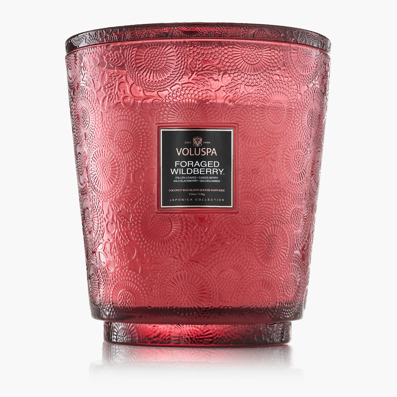 Foraged Wildberry - 5 Wick Hearth Candle