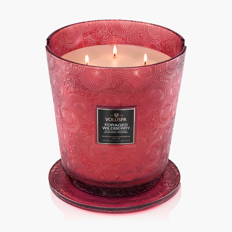 Foraged Wildberry - 5 Wick Hearth Candle