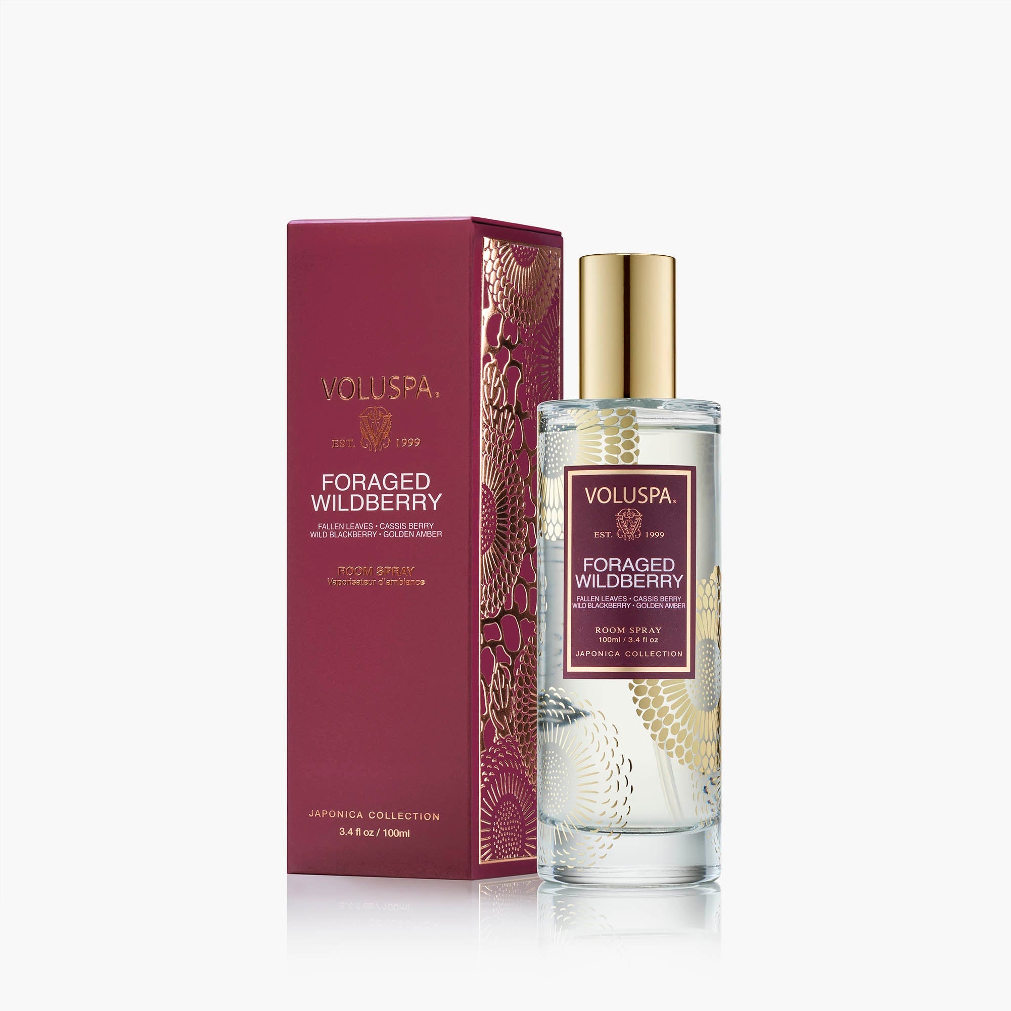 VOLUSPA TUBEROSA DI NOTTE ボディミスト 108ml Room Spray - Flameless Aroma Made with Non-Toxic Ingredients