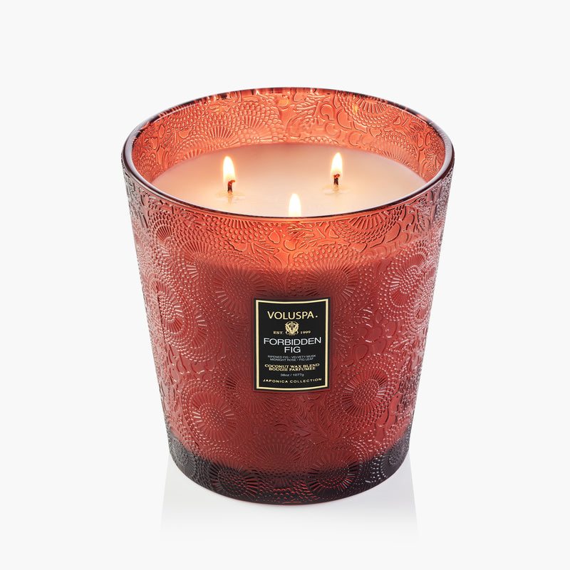 Forbidden Fig - 3 Wick Hearth Candle
