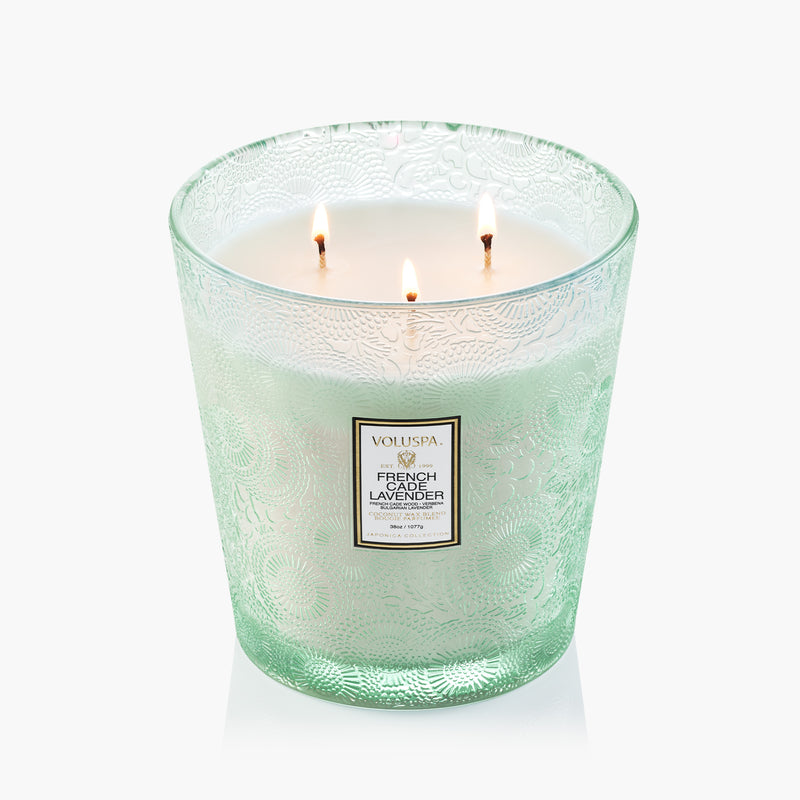 French Cade Lavender - 3 Wick Hearth Candle