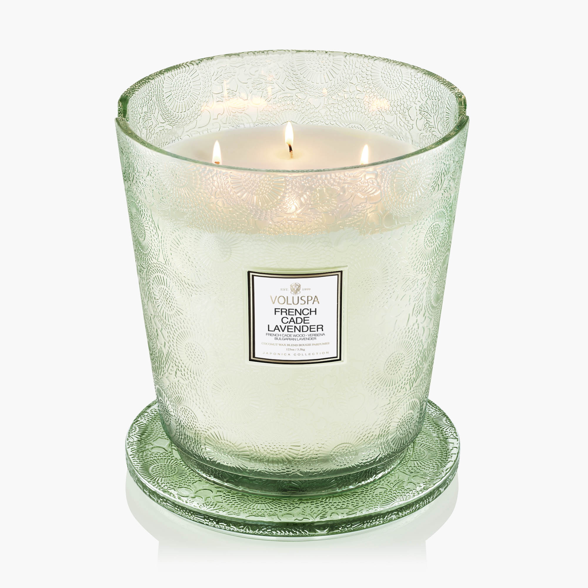 French Cade Lavender | 5 Wick Hearth Candle | VOLUSPA