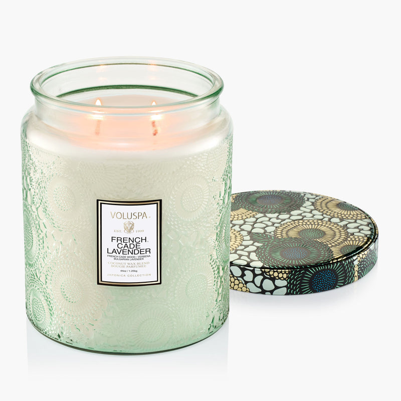 French Cade Lavender - Luxe Jar Candle