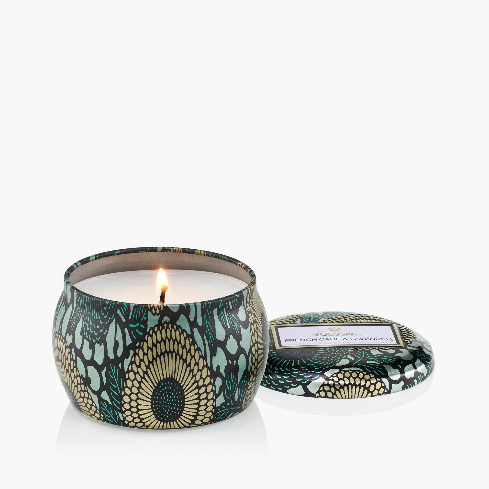 French Cade Lavender | Mini Tin Candle | VOLUSPA