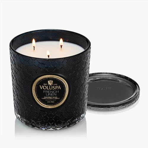 French Linen - Luxe Candle